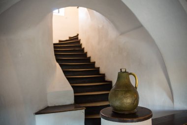 vintage bir merdiven bir soyut resim