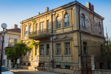 Ev eski şehrin Veliko Tarnovo, Bulgaristan fenerler dekorasyon