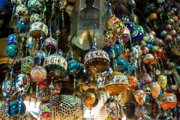 Colored at the Grand Bazaar in Istanbul, Turkey — Stock Photo, Image