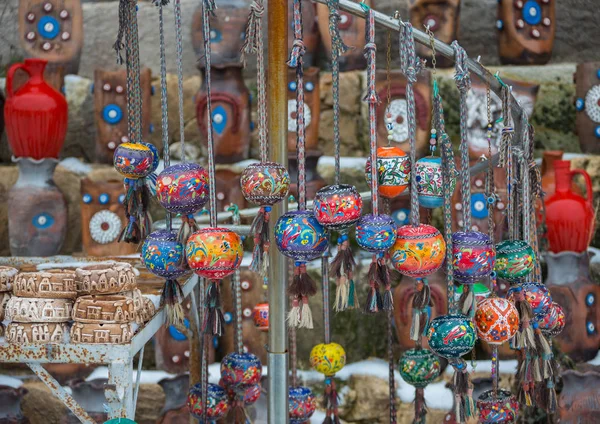 De color en el Gran Bazar en Estambul, Turquía — Foto de Stock