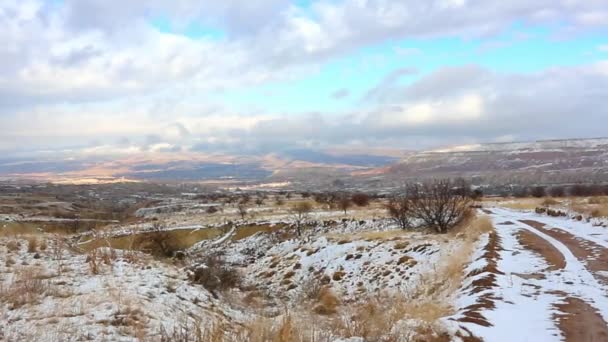 Cappadocia Peri bacaları manzara — Stok video