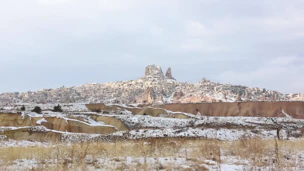 Capadócia Chaminés de fadas Paisagem — Vídeo de Stock