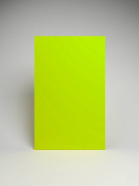 Neon yeşil arka plan, sahne, neon yeşil renk tonu, floresan. 3D Duvar Kağıdı Stüdyosu