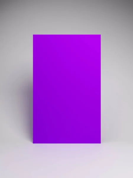 Abstract Minimale scene met podium en abstracte achtergrond. Geometrische vorm. Violet pastel kleuren scène. — Stockfoto