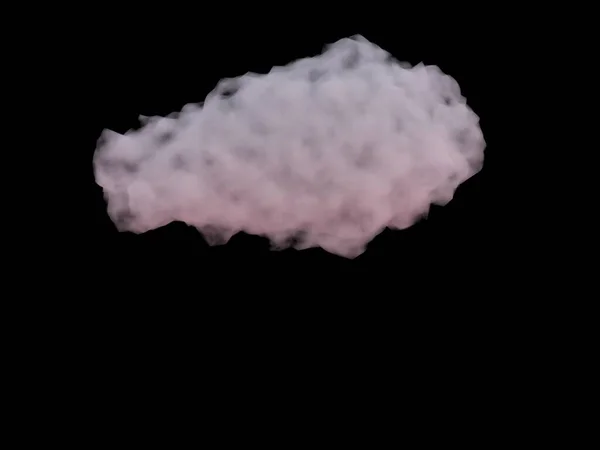 雲の抽象的な背景です。3Dレンダリング — ストック写真