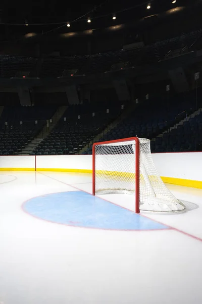 Empty Hockey Empty Arena Stock Photo