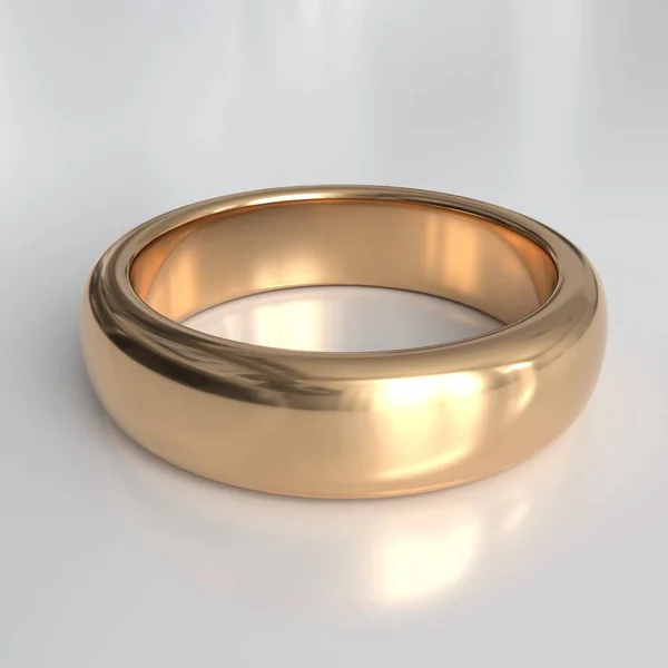 Altın yüzük. Alyans şablonu