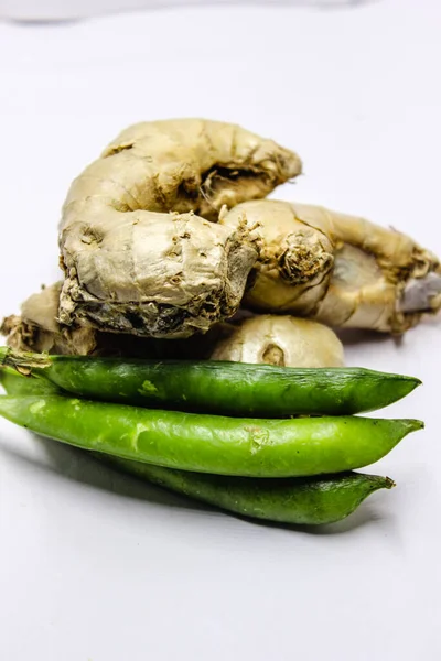 Una Imagen Verduras Sobre Fondo Blanco —  Fotos de Stock