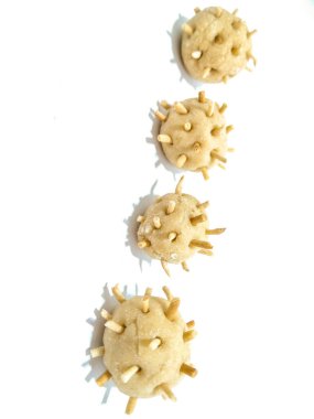 Corona virüsünün bir resmi