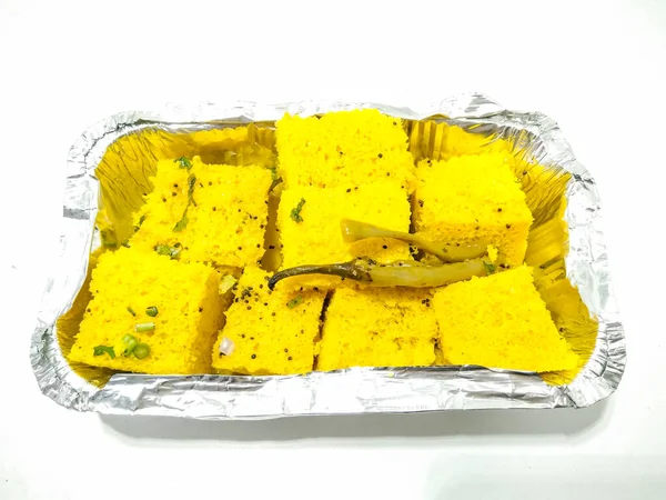 Picture Dhokla — Stock Photo, Image