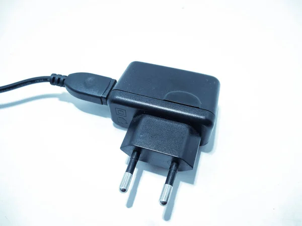 Een Schilderstuk Van Het Opladen Adapter — Stockfoto