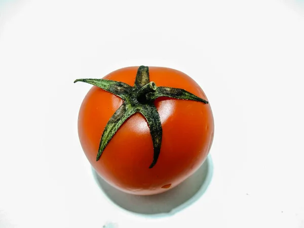Uma Foto Tomate Fresco — Fotografia de Stock