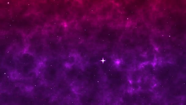 Fondo Cósmico Creativo Abstracto Hiper Salto Otra Galaxia Velocidad Luz — Vídeo de stock