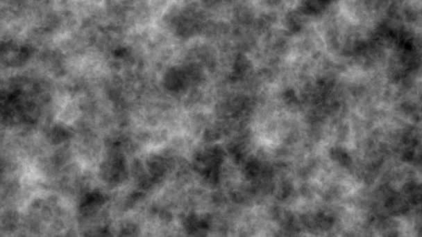 现实的烟雾云 最适合用于组合 使用屏幕模式混合 冰烟云 上升蒸汽在黑色背景 漂浮雾 — 图库视频影像
