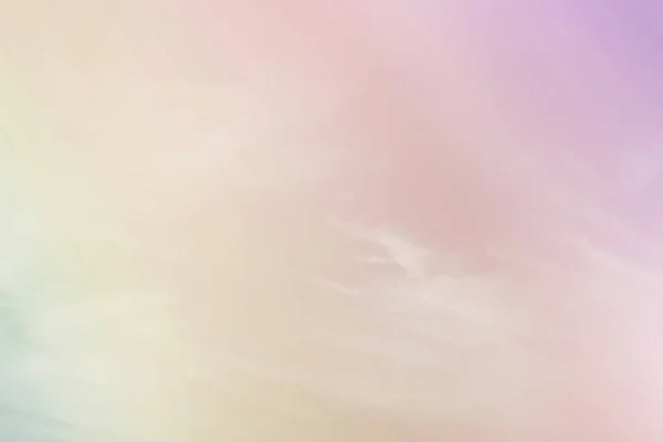 Céu Nuvens Tons Pastel Fundo Natural Colorido Para Design Gráfico — Fotografia de Stock