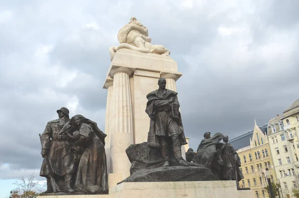 Budapešť Maďarsko Listopadu 2019 Památník Istvana Tiszy Hlavním Městě Maďarska — Stock fotografie