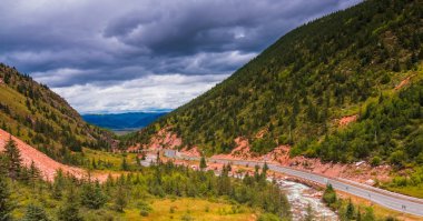 Yayla yolu Daocheng, China