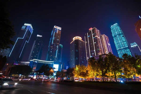 Blick auf die Innenstadt von Chongqing — Stockfoto