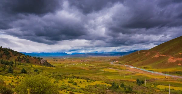 Camino a Daocheng, China — Foto de Stock