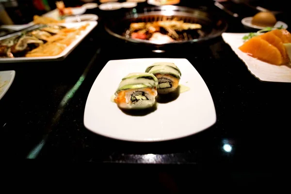 Japanisches Essen oder japanisches Yakiniku — Stockfoto