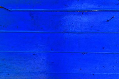 Mavi ahşap boyalı doku arka plan