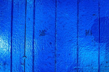 Mavi ahşap boyalı doku arka plan