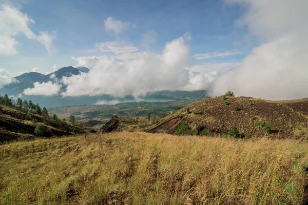 상단의 Batur 화산에서 보기 — 스톡 사진