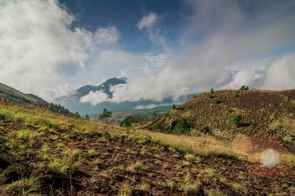 View from top of Batur Volcano