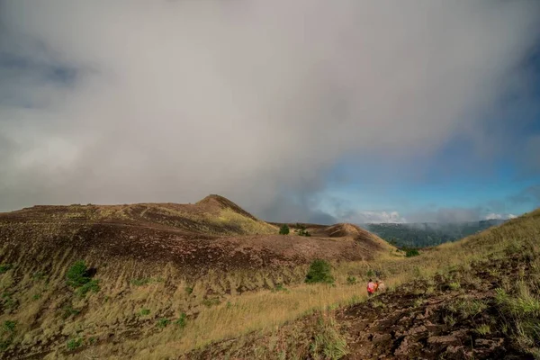 Vulkan Mount gunung batur, kintamani, bali — Stockfoto