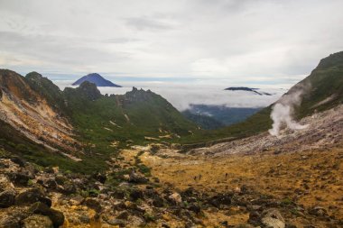 Sibayak Dağı'ndan görünüm, Medan, Endonezya