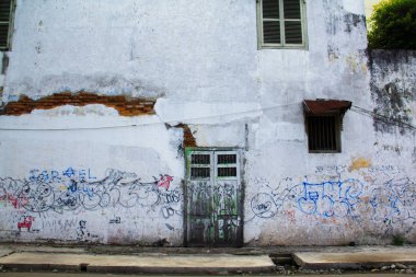 eski bina duvar