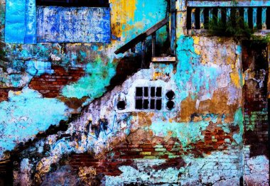 eski bina duvar