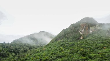 Sibayak Dağı'ndan görünüm, Medan, Endonezya