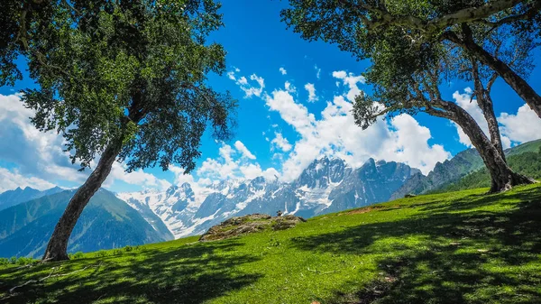 Sonamarg, Kaşmir devlet, Hindistan, güzel dağ manzarası