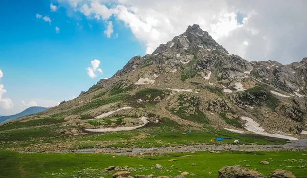 Krásná horská krajina Sonamarg, stát Kašmír, Indie — Stock fotografie