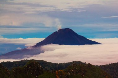 Sibayak Dağı'ndan görünüm, Medan, Endonezya