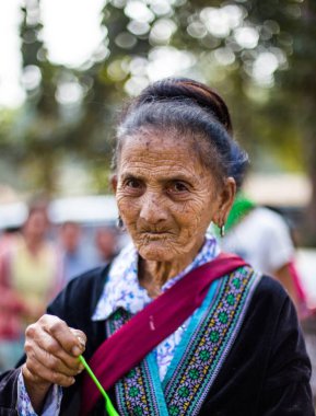 Kamphaengphet, Tayland - 01 Ocak 2014 tüm etnik grup Tayland'da çok kötü ama güzel kültür vardır