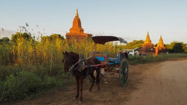Myanmar 'daki Bagan tapınakları