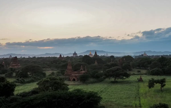Chrámy Bagana Myanmaru — Stock fotografie