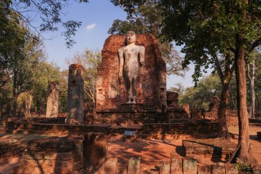 Bir kraliyet tapınağın kalıntıları Kamphaeng Phet Eyaleti'nde tapınaktır eyaletteki en önemli bir tarihi merkezi