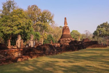 Bir kraliyet tapınağın kalıntıları Kamphaeng Phet Eyaleti'nde tapınaktır eyaletteki en önemli bir tarihi merkezi