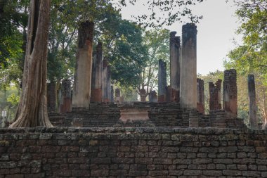 Bir kraliyet tapınağın kalıntıları Kamphaeng Phet Eyaleti'nde tapınaktır eyaletteki en önemli bir tarihi merkezi