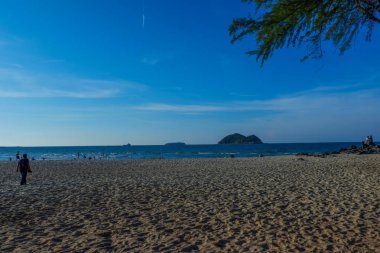 Samila Beach Tayland güzel manzara