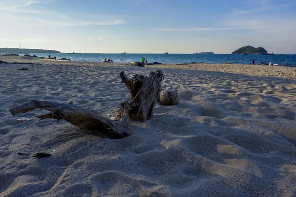 Piękny Krajobraz Samila Plaży Tajlandii — Zdjęcie stockowe