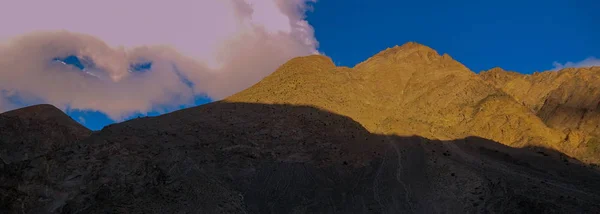 landscape view of mountain desert in Skardu, Gilgit Baltistan, Pakistan.