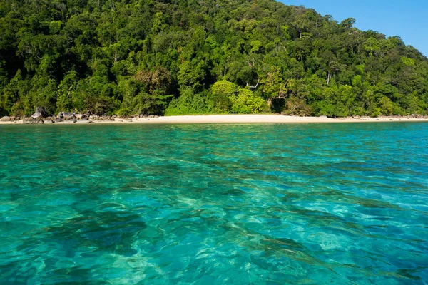 Mar Ilha Tropical Ilha Surin Tailândia — Fotografia de Stock