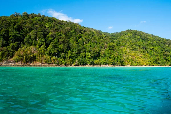 Moře Tropického Ostrova Surin Island Thajsko — Stock fotografie