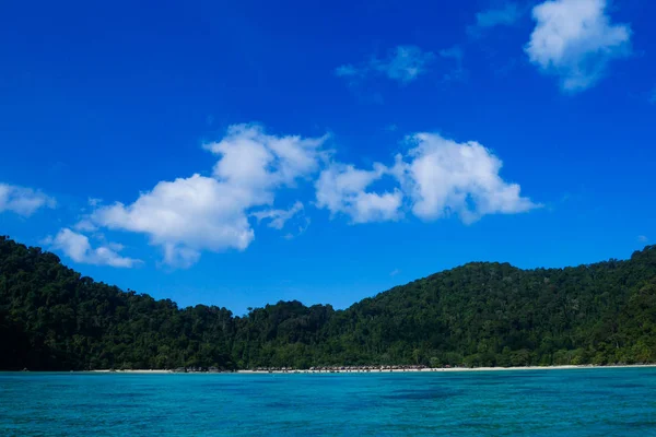 Moře Tropického Ostrova Surin Island Thajsko — Stock fotografie
