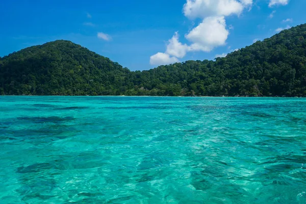 Moře Tropického Ostrova Surin Island Thajsko — Stock fotografie