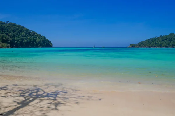 Mare Dell Isola Tropicale Isola Surin Thailandia — Foto Stock